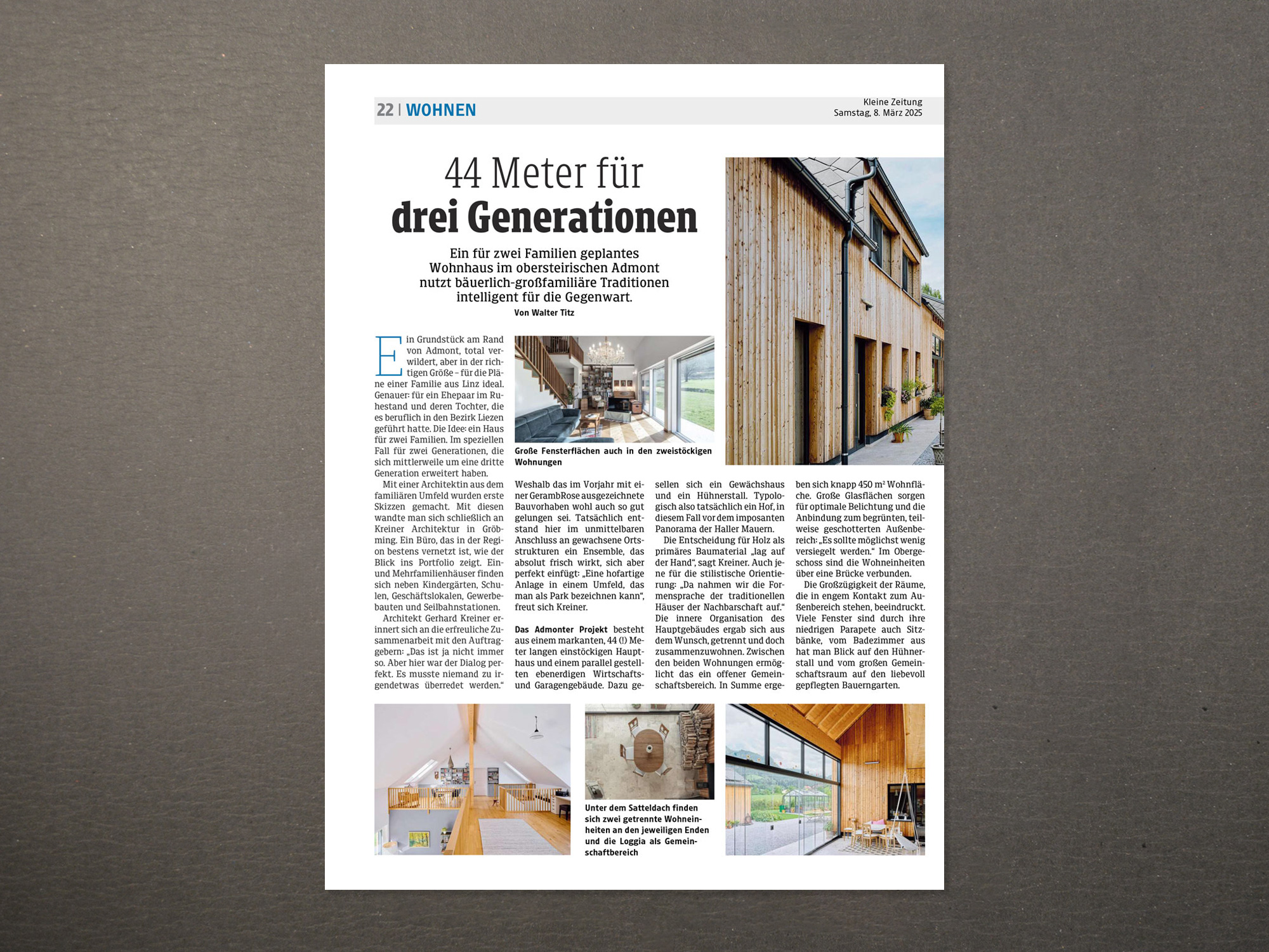 Kleine Zeitung | Zweifamilienwohnhaus S.