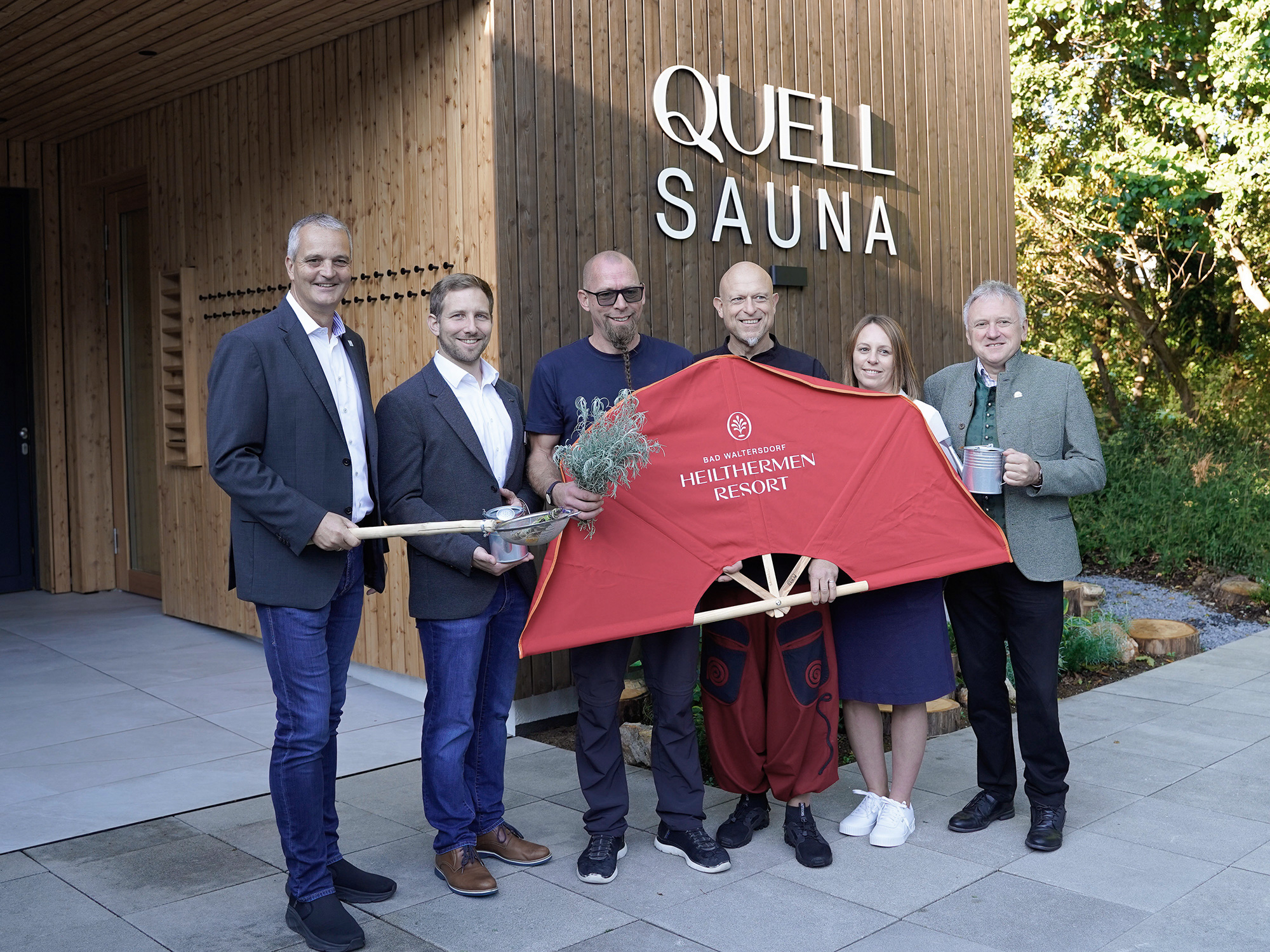 Eröffnungs-Event der neuen Quell-Sauna | Bad Waltersdorf